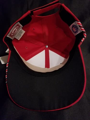 Kansas City Chiefs VTG 90s Strapback Hat Cap Stripes KC Annco Brand Club - Thumbnail 7
