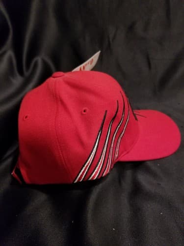 Kansas City Chiefs VTG 90s Strapback Hat Cap Stripes KC Annco Brand Club - Thumbnail 6