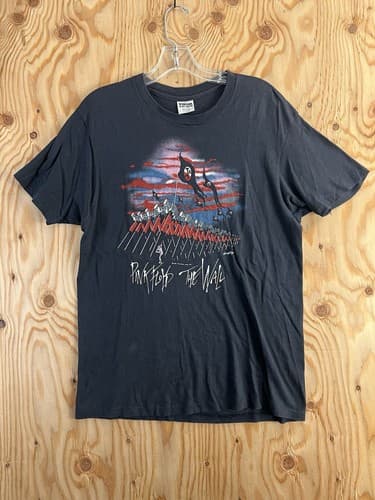 Vintage Pink Floyd The Wall 1982 Winterland Movie Promo Marching Hammers XL USA - Image 1