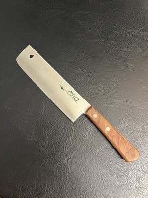 Mac Japanese Series Nakiri 6.5 Vegetable Cleaver Knife Stainless Wood Handle 165 - Image 1