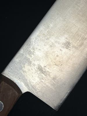 Mac Japanese Series Nakiri 6.5 Vegetable Cleaver Knife Stainless Wood Handle 165 - Thumbnail 12