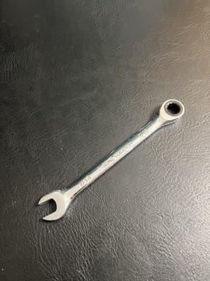 HART 7/16 SAE Ratcheting Combination Ratchet Wrench Chrome Vanadium - Thumbnail 5