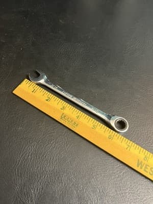 HART 7/16 SAE Ratcheting Combination Ratchet Wrench Chrome Vanadium - Thumbnail 9