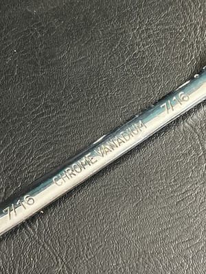 HART 7/16 SAE Ratcheting Combination Ratchet Wrench Chrome Vanadium - Thumbnail 7