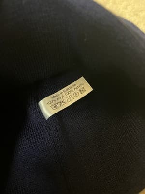 NWT 66°North Iceland Hufukollur Navy Blue Knit Beanie Workman Hat Sweden NEW Tag - Thumbnail 8