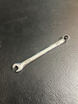Allied 1/4" 12Pt CrV Combination Wrench Forged F6 - Image 1