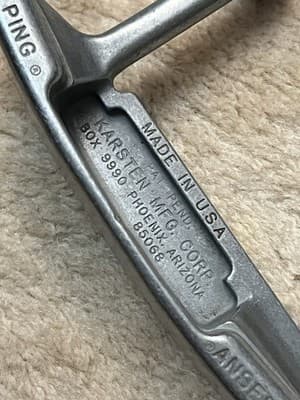 VTG Ping Anser 2 Original Steel Putter 85068 USA Original Grip RH Karsten - Thumbnail 2