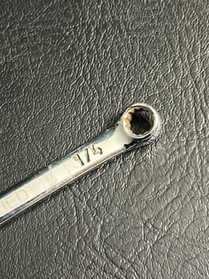 Allied 1/4" 12Pt CrV Combination Wrench Forged F6 - Thumbnail 4