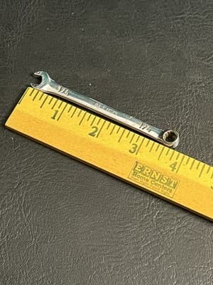 Allied 1/4" 12Pt CrV Combination Wrench Forged F6 - Thumbnail 8