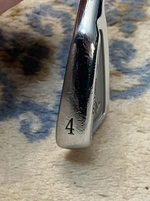 Mizuno MP-64 RH Golf Club Grain Flow Forged 4 Iron NO SHAFT Head Only - Thumbnail 5