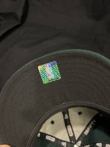 Seattle Super Sonics Hat Cap, New Era 59Fifty, Wool Blend: Size 7 5/8 Hat Club - Thumbnail 6