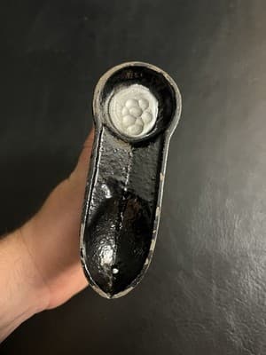 Antique Cast Iron State Of Montana Notarial Seal Embosser Stamp Press VINTAGE - Thumbnail 6