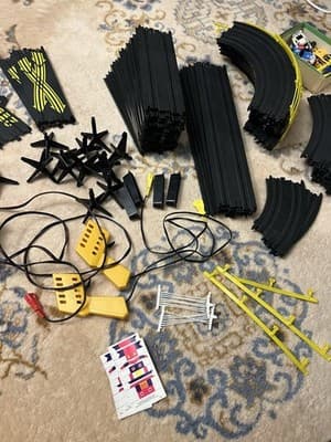 VTG Tyco Magnum 440-X2 California GT Slot Car Box Set RARE 80’s TOYS + Extras - Thumbnail 24
