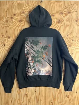 Fear Of God Essential Floral Flowers Cherry Blossom Hoodie Mens XXS Sweatshirt - Image 1