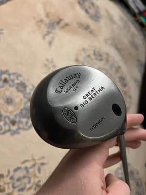 Callaway War Bird Great Big Bertha Ruger Titanium 9 Degree Loft Regular Flex RH - Image 1
