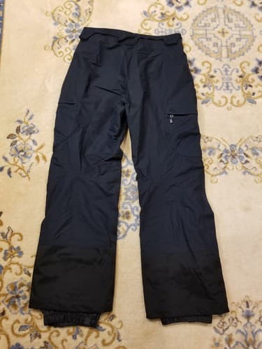 Patagonia Womens Insulated Powder Bowl Snow Ski Pants Size 10 Black Board EUC M - Thumbnail 9