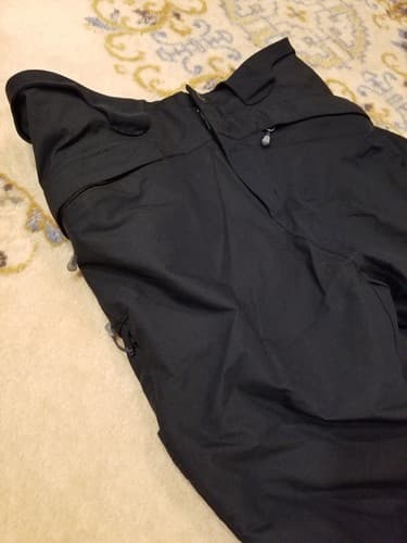 Patagonia Womens Insulated Powder Bowl Snow Ski Pants Size 10 Black Board EUC M - Thumbnail 5