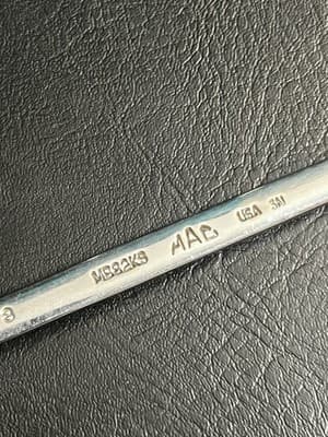 Mac Tools MB82KS Knuckle Saver Metric Combination Wrench 8mm - 12-PT. - Thumbnail 7