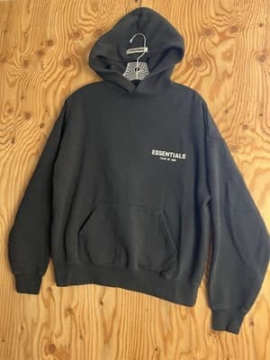 Fear Of God Essential Floral Flowers Cherry Blossom Hoodie Mens XXS Sweatshirt - Thumbnail 6