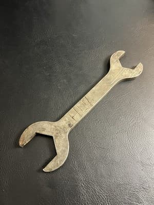 VTG Valley Grinders? B.o.c. Double Open End Wrench Vintage USA 1-1/2” - 2” Big - Image 1