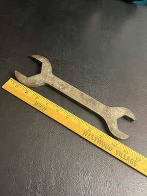 VTG Valley Grinders? B.o.c. Double Open End Wrench Vintage USA 1-1/2” - 2” Big - Thumbnail 11