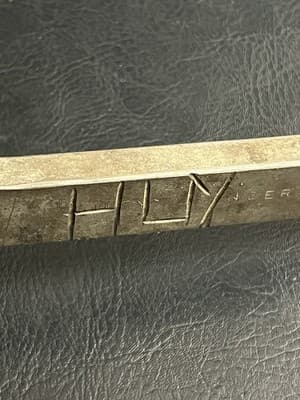 VTG Valley Grinders? B.o.c. Double Open End Wrench Vintage USA 1-1/2” - 2” Big - Thumbnail 7