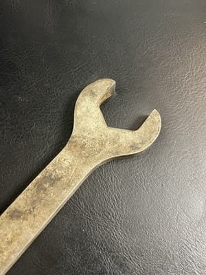 VTG Valley Grinders? B.o.c. Double Open End Wrench Vintage USA 1-1/2” - 2” Big - Thumbnail 10