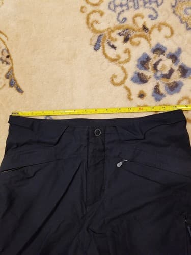 Patagonia Womens Insulated Powder Bowl Snow Ski Pants Size 10 Black Board EUC M - Thumbnail 13