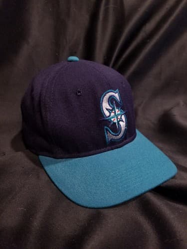 VTG Seattle Mariners Sports Specialties The Pro Mens Fitted Wool Hat Cap 7 Korea - Image 1