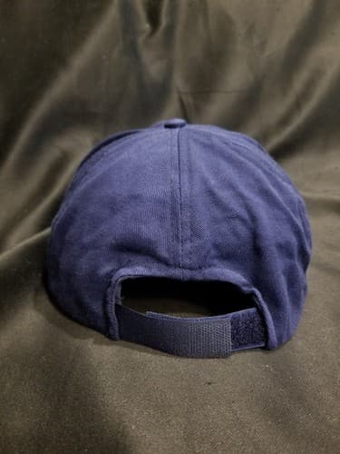 Vintage Mercedes Benz 60s-70s Patch Logo Racing Podium Wreath Cap Hat Blue Rare - Thumbnail 4