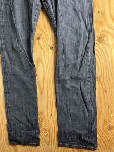 Taylor Stitch Democratic Selvedge Jeans Mens 35 *34x34 Straight Leg Dark Wash - Thumbnail 5