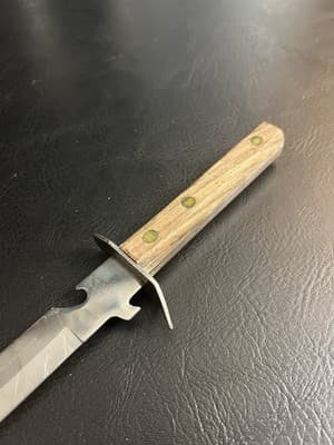 Vintage Haverhills Mitsuboshi Japan Fishing Stainless Steel Knife Fork Hunting - Thumbnail 5