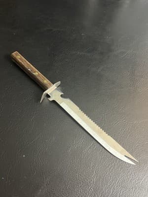 Vintage Haverhills Mitsuboshi Japan Fishing Stainless Steel Knife Fork Hunting - Thumbnail 7