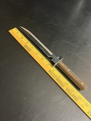 Vintage Haverhills Mitsuboshi Japan Fishing Stainless Steel Knife Fork Hunting - Thumbnail 11