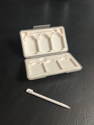 Nakiworld Nintendo DS Silicone Game Cartridge Case Holders Fits 6-9 Stylus White - Image 1