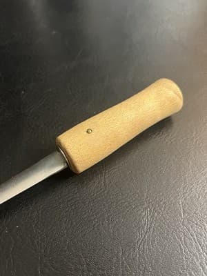 Morty The Knife Man 3” Blade Oyster #516 High Carbon Stainless Steel Wood Handle - Thumbnail 3
