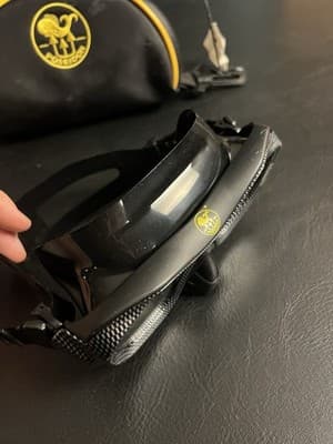 Poseidon 3D Kevlar Doubleglass Scuba Snorkeling Low Volume Dive Mask dupont READ - Thumbnail 4