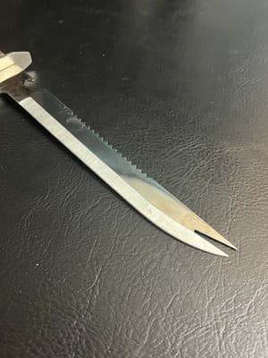 Vintage Haverhills Mitsuboshi Japan Fishing Stainless Steel Knife Fork Hunting - Thumbnail 8