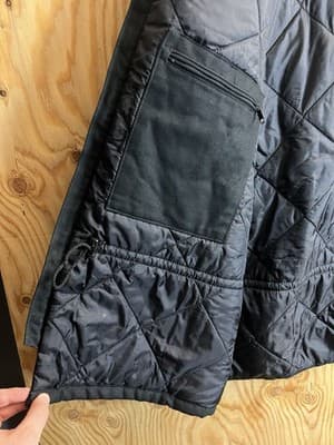 Carhartt C003 BLK Loose Fit Duck Quilt Jacket Coat Parka Mens 2XL Tall Hood Vtg - Thumbnail 10