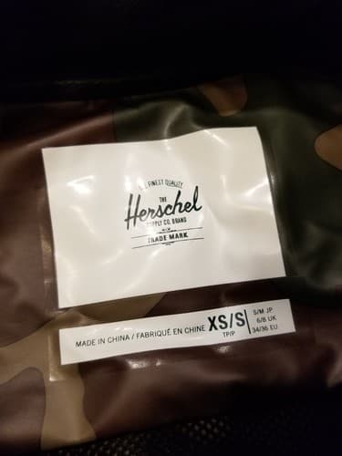 Herschel Supply Co Voyage Poncho Camo XS Rain Jacket - Thumbnail 5