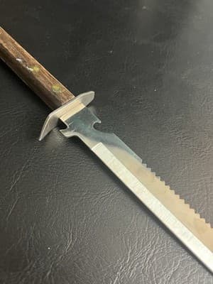 Vintage Haverhills Mitsuboshi Japan Fishing Stainless Steel Knife Fork Hunting - Thumbnail 9
