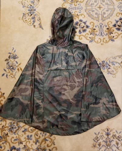 Herschel Supply Co Voyage Poncho Camo XS Rain Jacket - Thumbnail 4