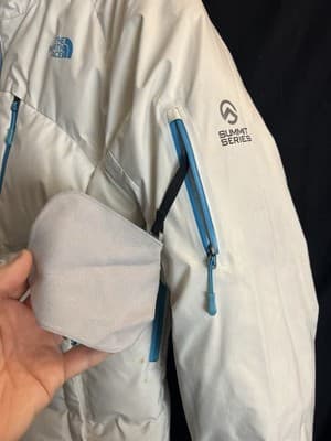 THE NORTH FACE Chaletta Down 700 SUMMIT SERIES XL Wind Stopper Jacket RECCO - Thumbnail 10