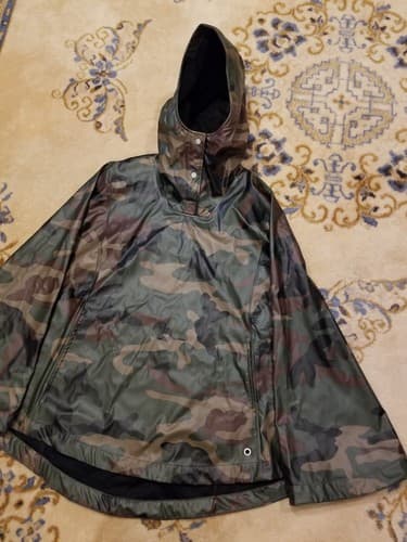 Herschel Supply Co Voyage Poncho Camo XS Rain Jacket - Thumbnail 2