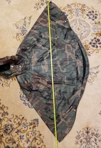 Herschel Supply Co Voyage Poncho Camo XS Rain Jacket - Thumbnail 10