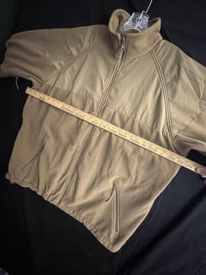 US Navy Coyote Fleece Liner Parka Jacket Mens 3XL Regular Brown Cold Military - Thumbnail 4