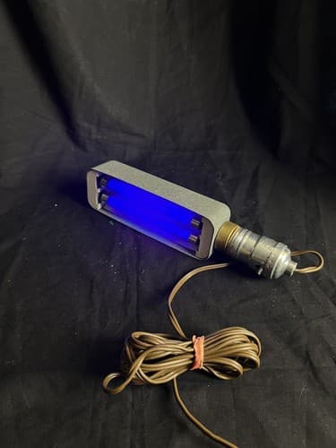 Vtg NY Crime Detection Fingerprint Black light New York Crime Scene Faurot, Inc. - Image 1