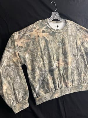 Kacey Musgraves Sweatshirt Womens L Camo Crewneck Deeper Well World Tour Merch - Thumbnail 5