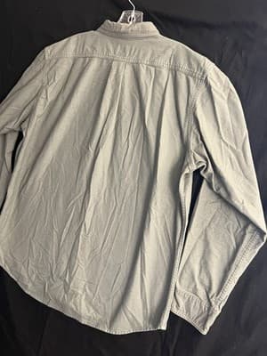 Cc Filson Field Flannel Shirt Mens L Cotton Button Up Balsam Green Home Depot - Thumbnail 7