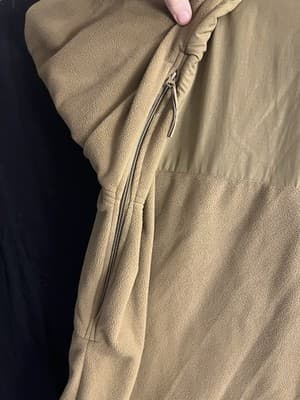 US Navy Coyote Fleece Liner Parka Jacket Mens 3XL Regular Brown Cold Military - Thumbnail 12